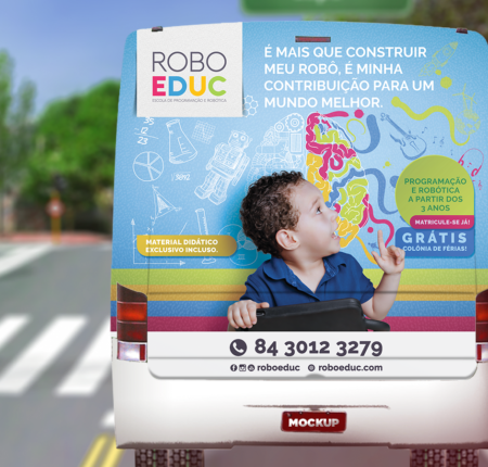 ROBOEDUC – Campanha | Pequenos Gênios, Grandes Reflexões!
