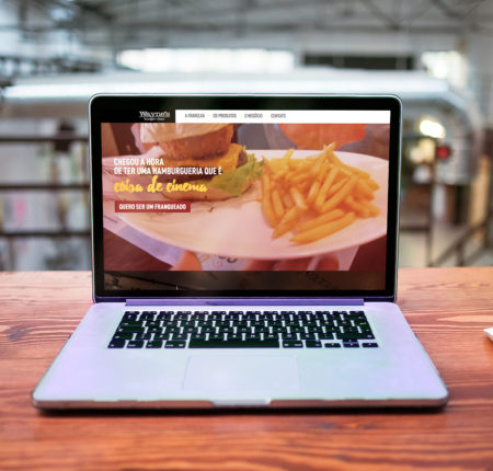 Site do Waynes Franquias